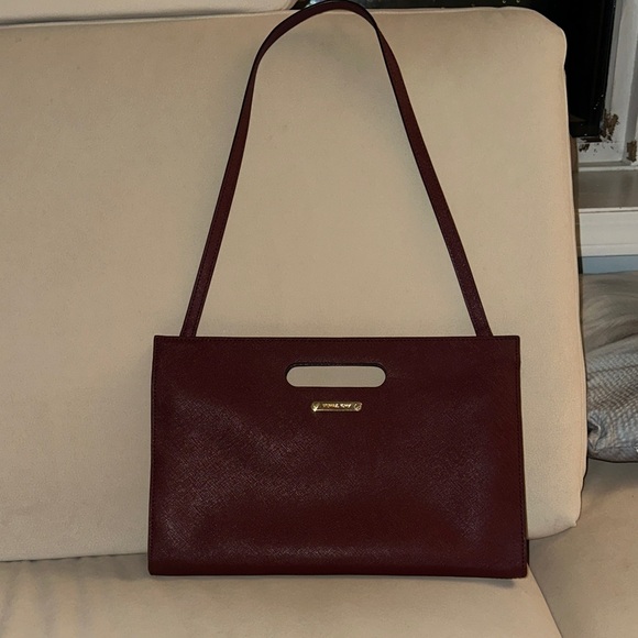 Michael Kors Deep Red Shoulder Bag - Picture 1 of 5